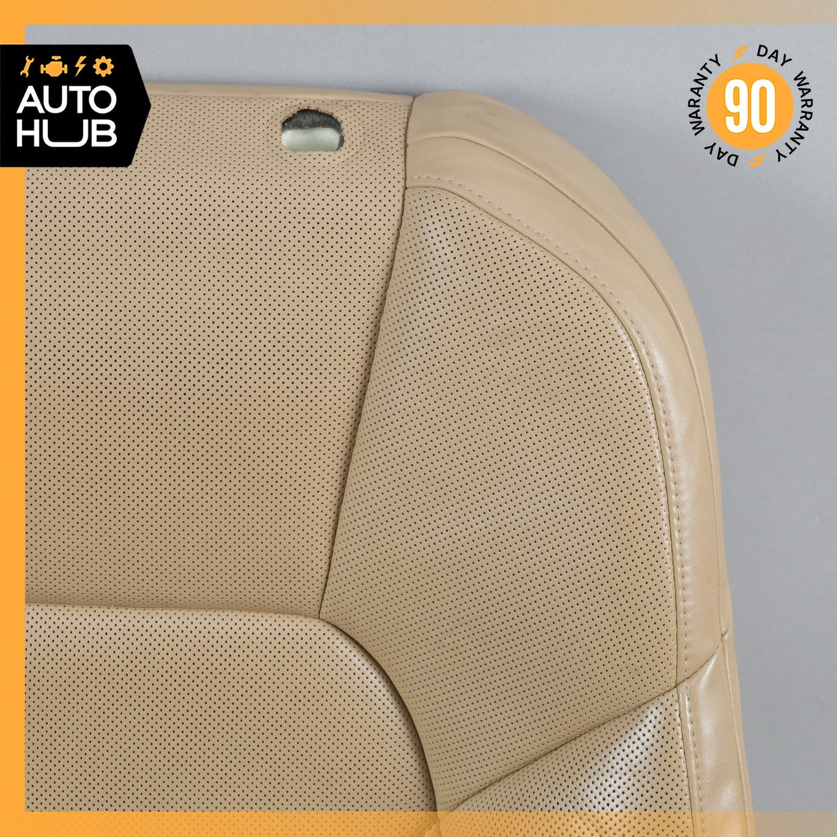 11-18 Porsche Cayenne 958 Front Right Side Seat Upper Cushion Leather OEM - photo 2