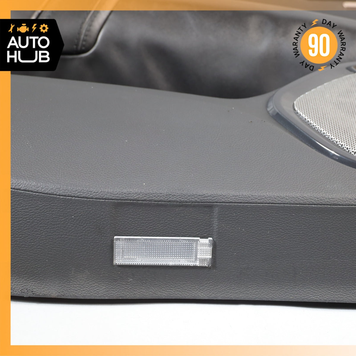 14-17 Maserati Quattroporte GTS M156 Rear Left Interior Door Panel Black OEM - photo 11