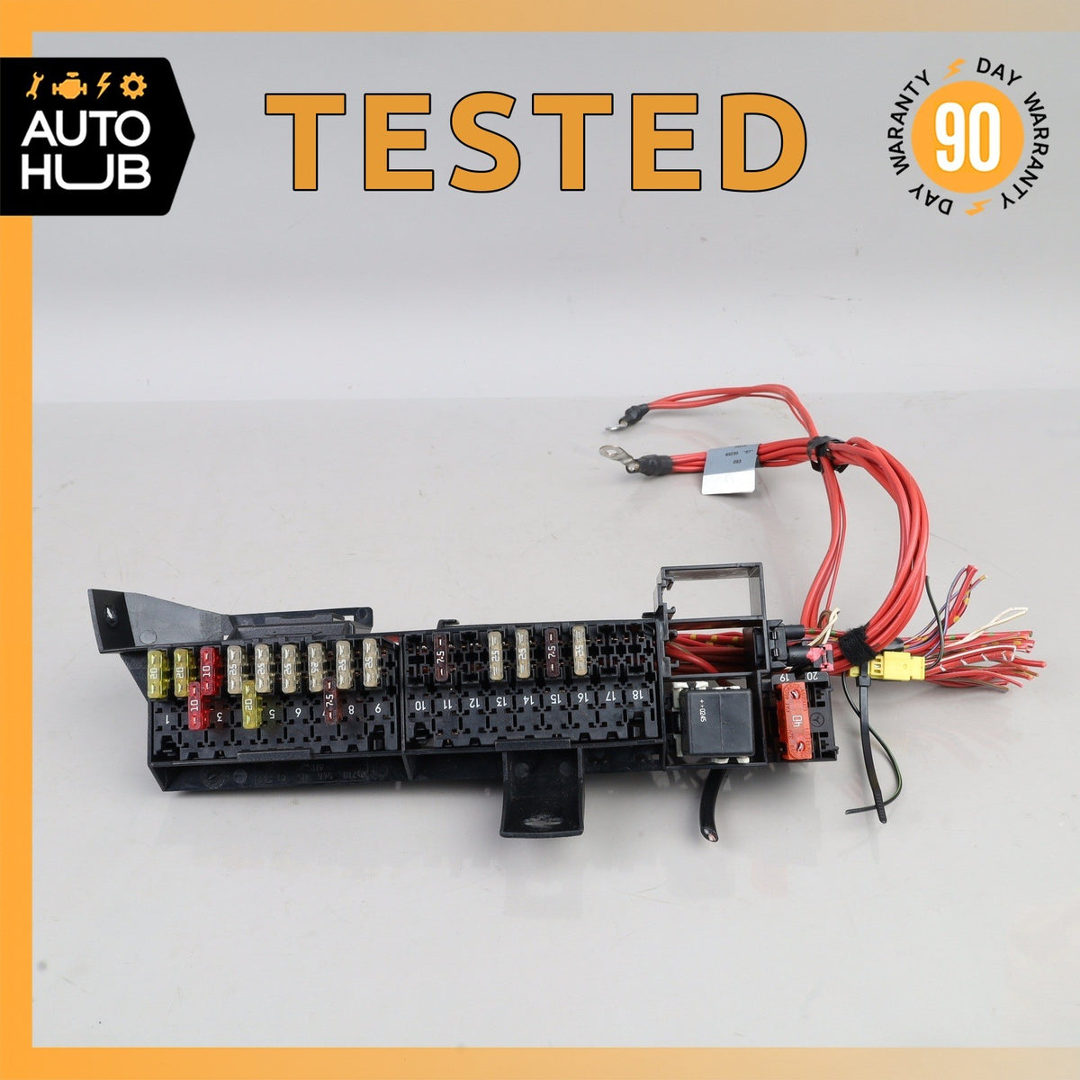 97-03 Mercedes W210 E430 E320 E55 AMG Rear Relay Fuse Box OEM - photo 1