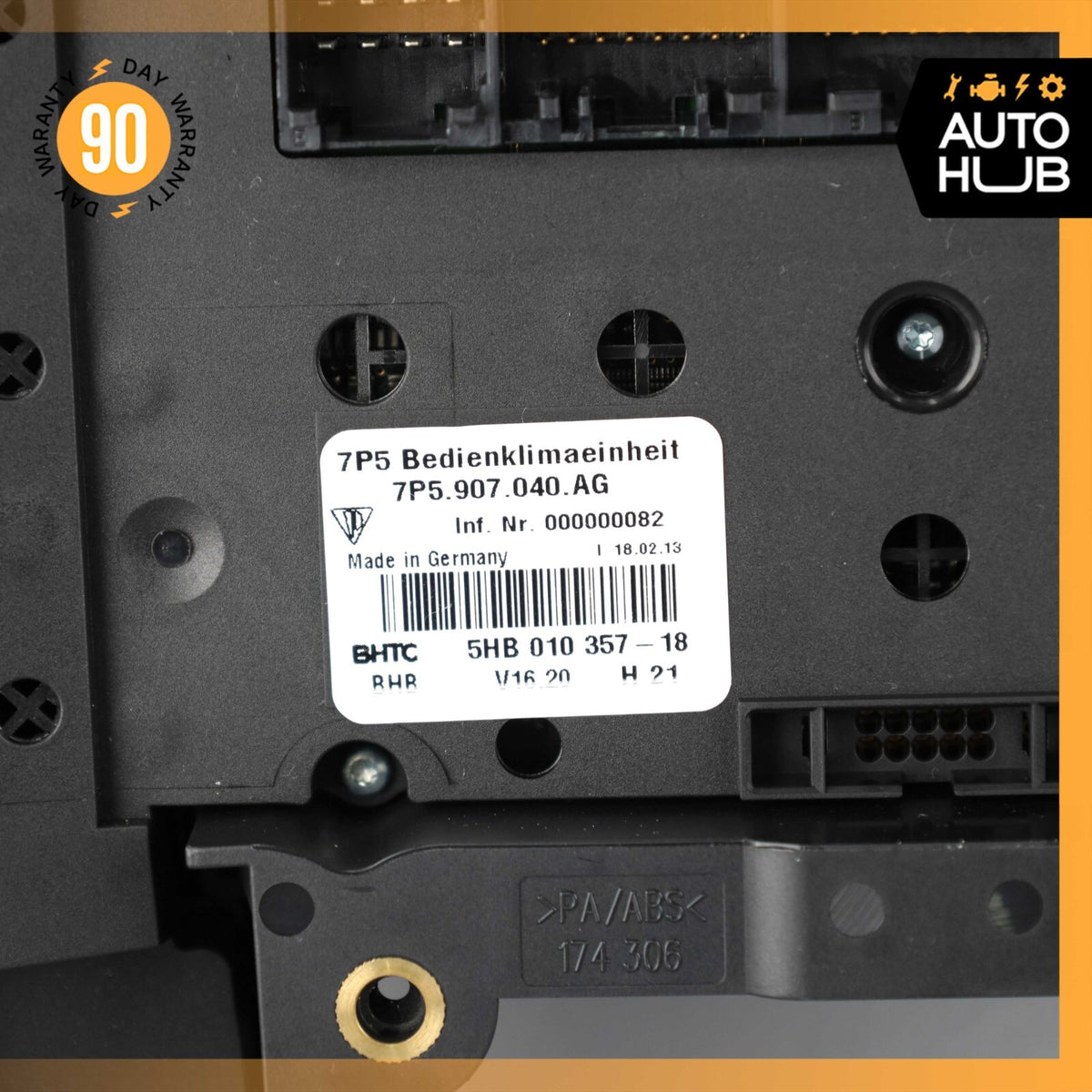 11-14 Porsche Cayenne 958 GTS Center Console Multifunction Switch Control OEM - photo 13