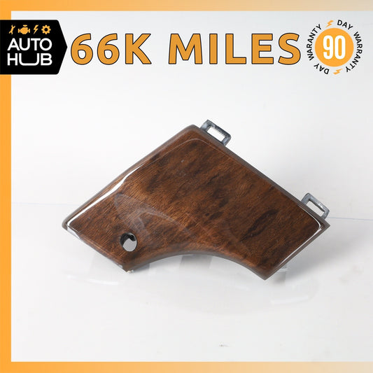 13-19 Mercedes X166 GL350 GLS550 Front Left Side Dashboard Trim Cover Wood OEM - photo 1