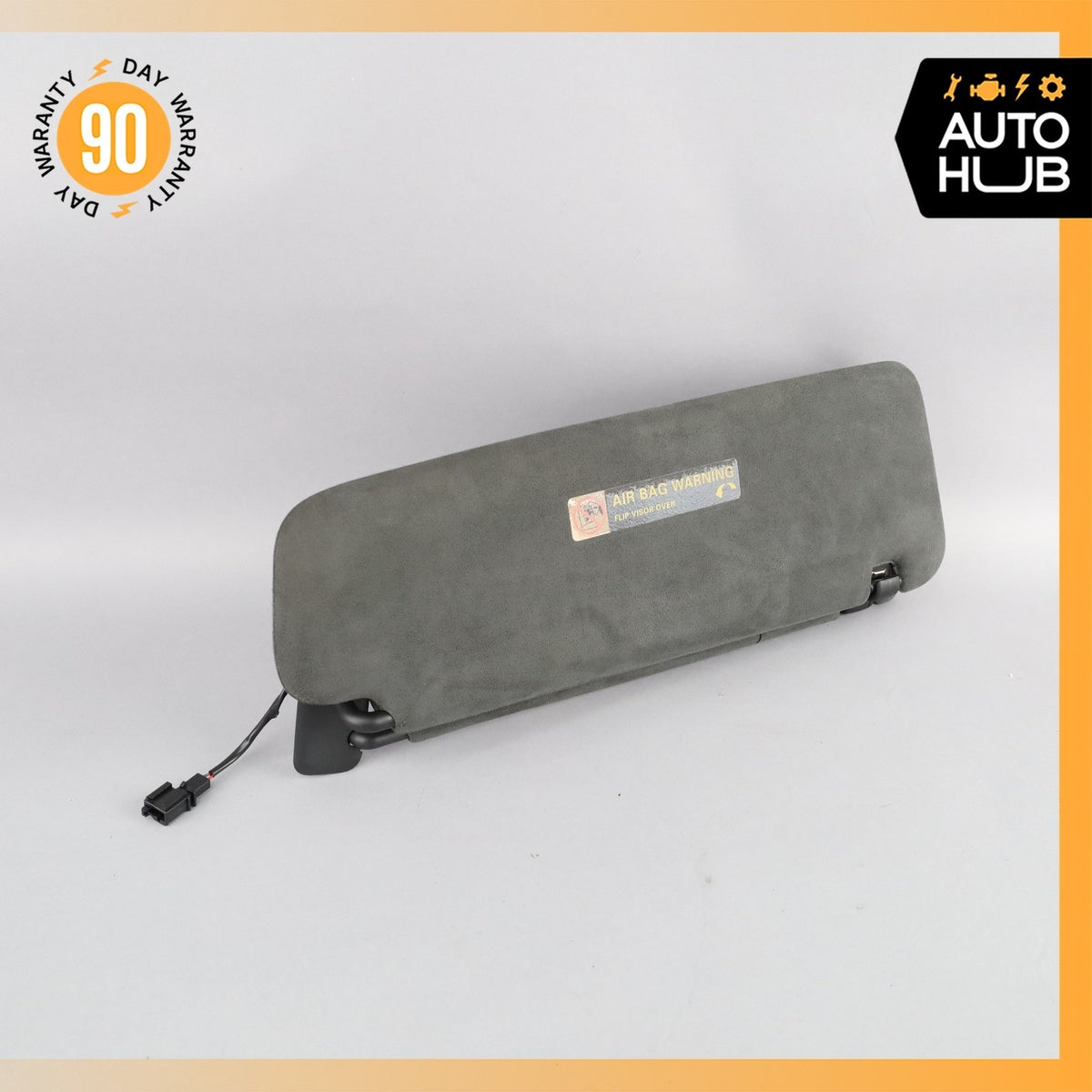 Porsche Cayenne 955 Sun Visor Sunvisor Left Driver Side Suede 7L5857551DH OEM - photo 2