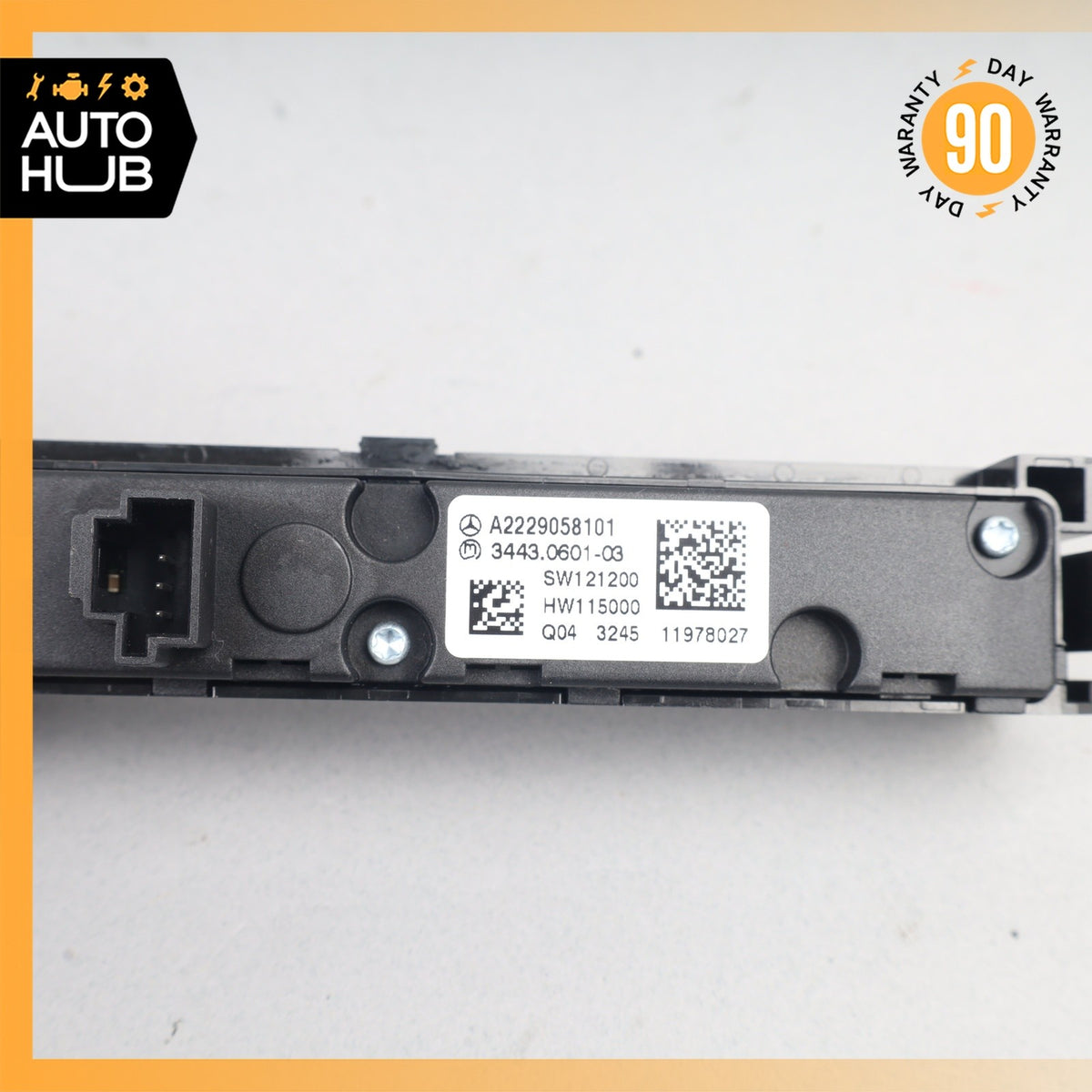 Mercedes W222 S550 Dash Dashboard Line Assist Switch 2229058101 OEM - photo 10