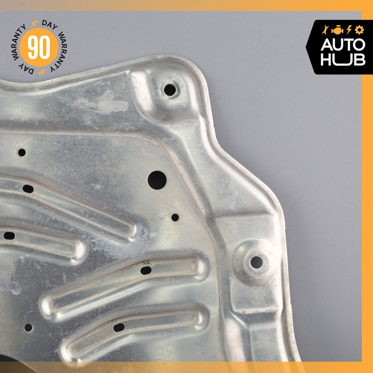 14-18 BMW F15 X5 Engine Shield Reinforcement Skid Plate 6853814 OEM - photo 9
