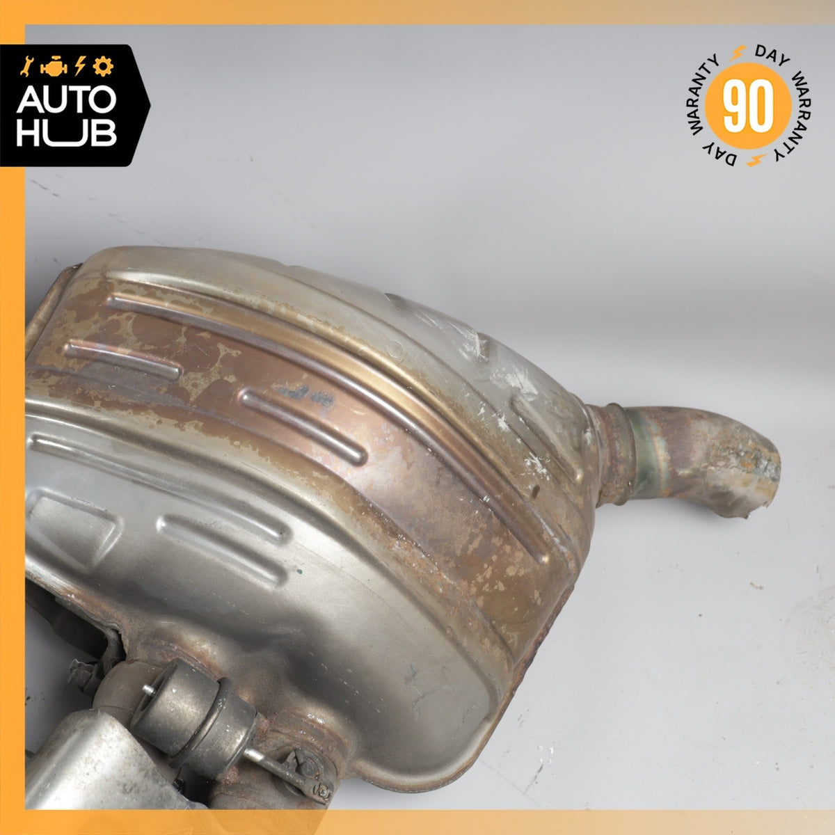 10-16 Porsche Panamera 970 Turbo Sport Exhaust Muffler Right & Left Set OEM 68k - photo 11