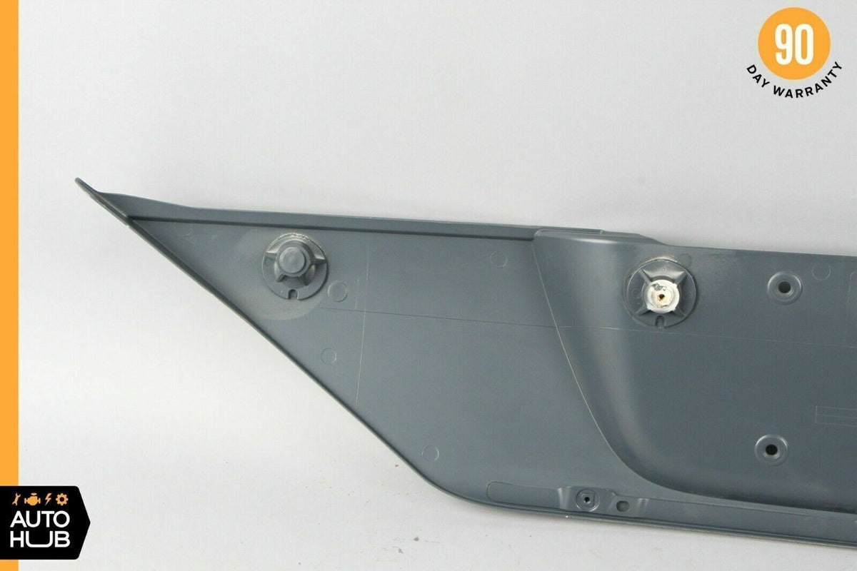 03-12 Mercedes R230 SL550 SL500 SL55 AMG Trunk Lid License Plate Holder OEM - photo 8