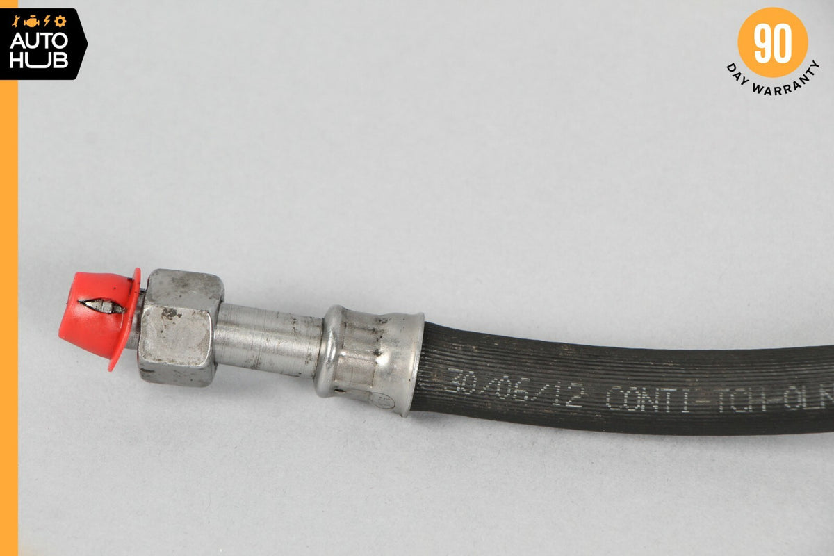 07-08 Mercedes W211 E320 CDI Transmission Oil Cooling Hose Line Left 6421804330 - photo 2
