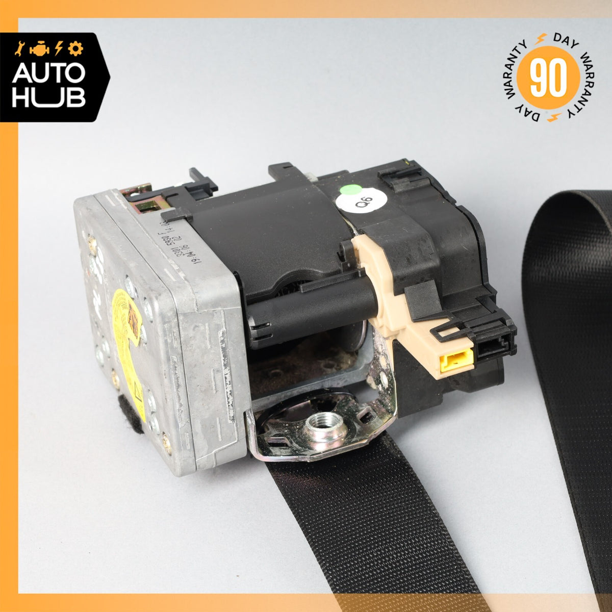 07-12 Mercedes R230 SL550 SL55 AMG Left Driver Seat Belt Retractor Black OEM - photo 3