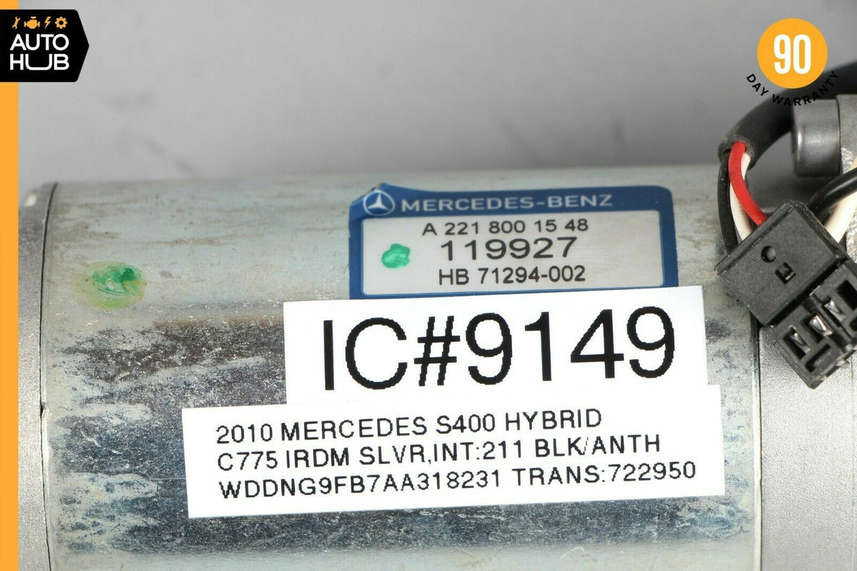 07-13 Mercedes W221 S400 S550 Trunk Lid Locking Hydraulic Pull Down Pump OEM - photo 11