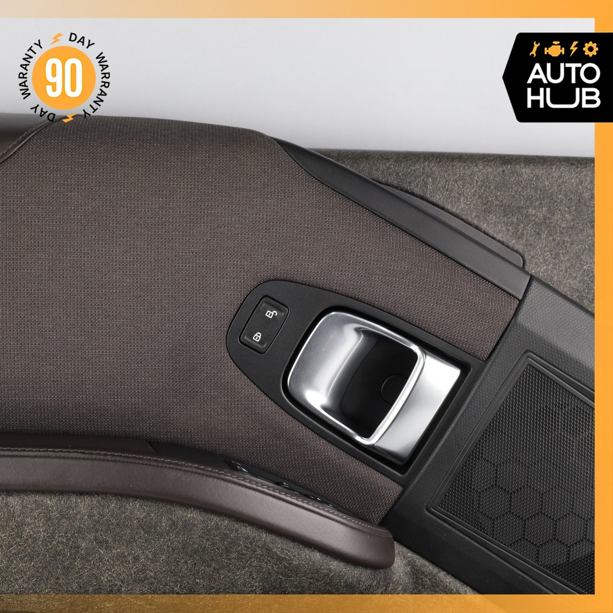 14-21 BMW i3 I01 Front Left Driver Side Interior Door Panel Brown OEM - photo 5