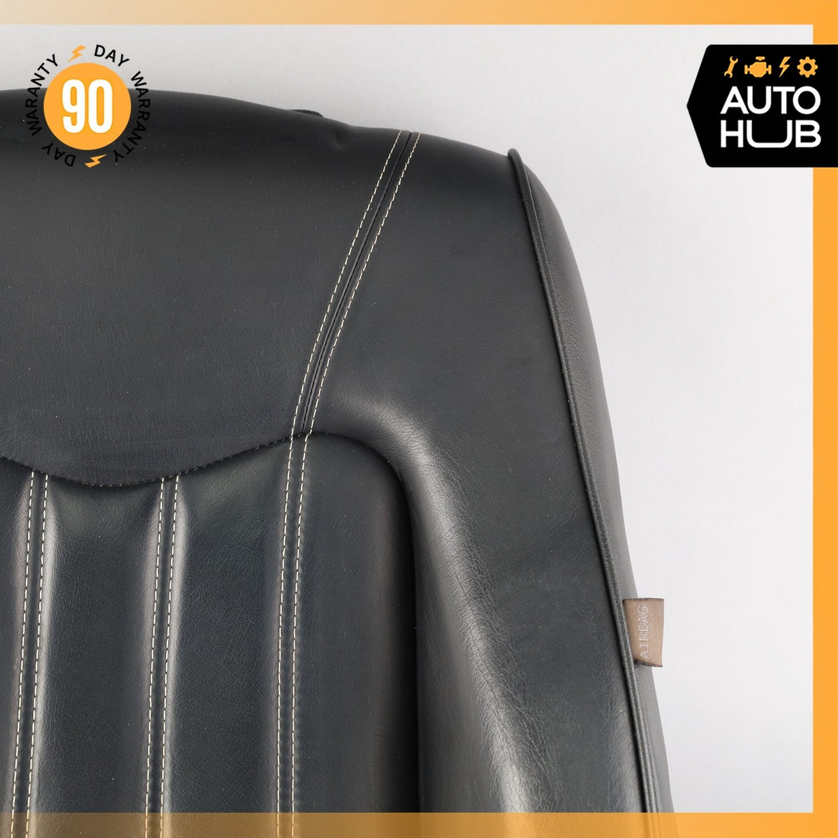 03-08 Maserati Quattroporte M139 Front Left Side Top Upper Seat Cushion OEM 55k - photo 4