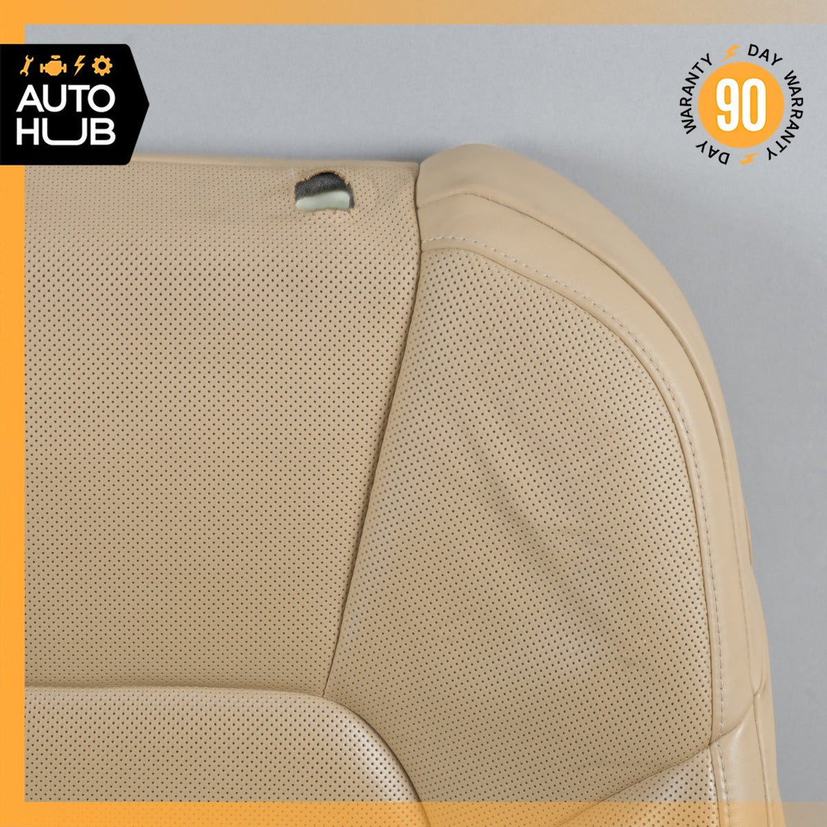 11-18 Porsche Cayenne 958 Front Left Driver Seat Upper Cushion Leather OEM - photo 2