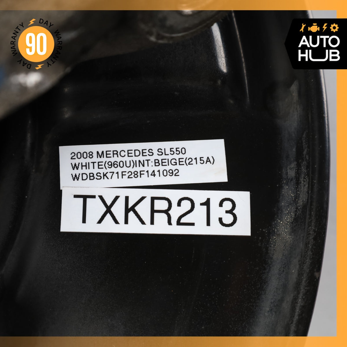 03-12 Mercedes R230 SL550 SL500 Rear Left Driver Side Spindle Knuckle Hub OEM - photo 13