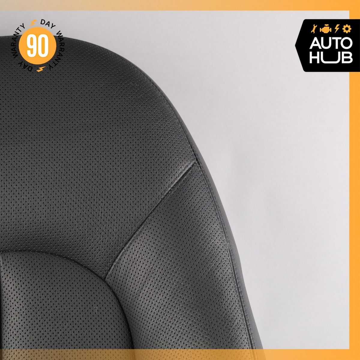01-02 Mercedes W215 CL500 Front Right Passenger Top Upper Seat Cushion Black OEM - photo 3