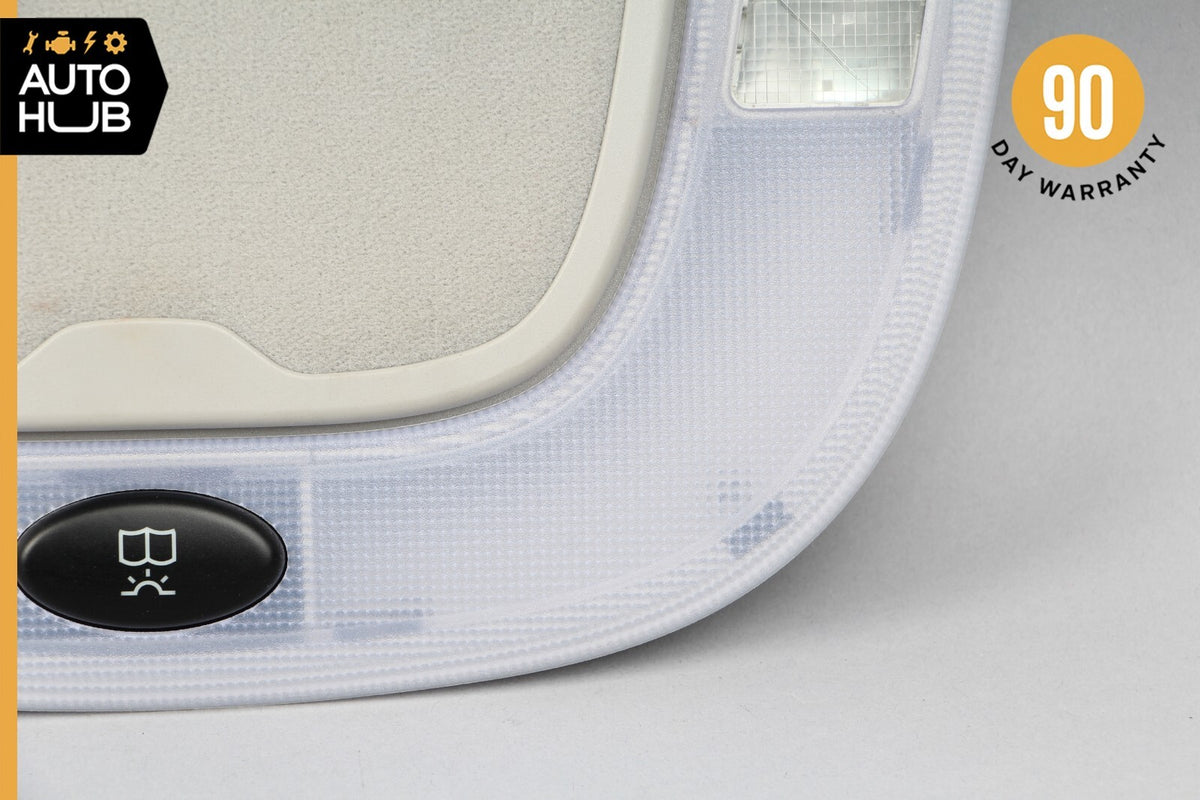 00-06 Mercedes W220 S430 S500 Left or Right Rear Dome Light Mirror Gray OEM - photo 4