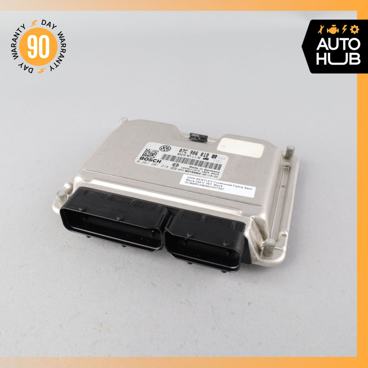2006 Bentley Continental Flying Spur 6.0L W12 Engine Control Module ECU OEM 67k - photo 2