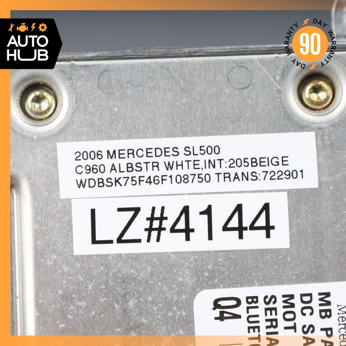 03-11 Mercedes R230 SL500 E55 AMG Motorola Bluetooth Communication Module OEM - photo 8