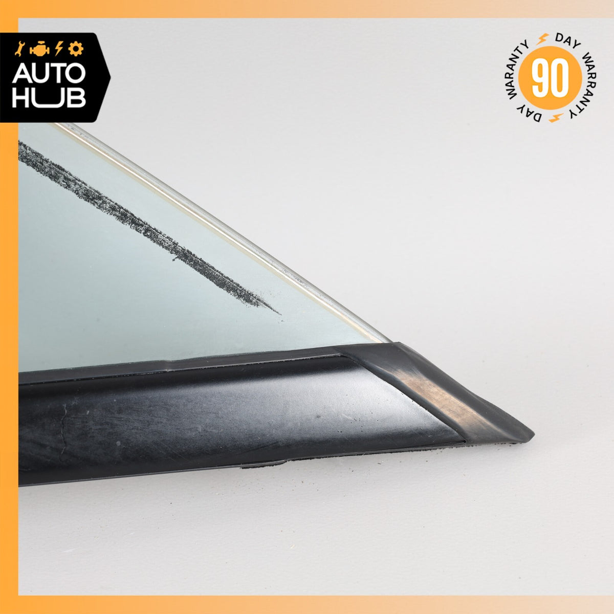 03-10 Bentley Continental GT Front Left Side Door Vent Window Glass OEM 36k - photo 3
