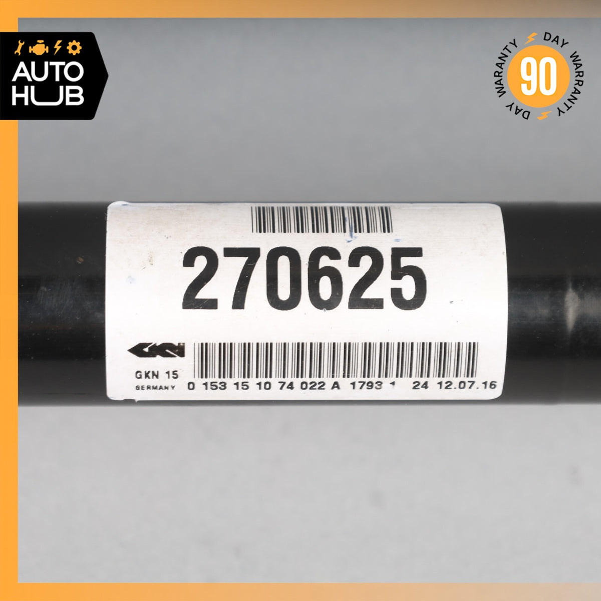 08-19 Maserati GranTurismo Rear Right or Left Side Axle CV Half Shaft OEM - photo 14