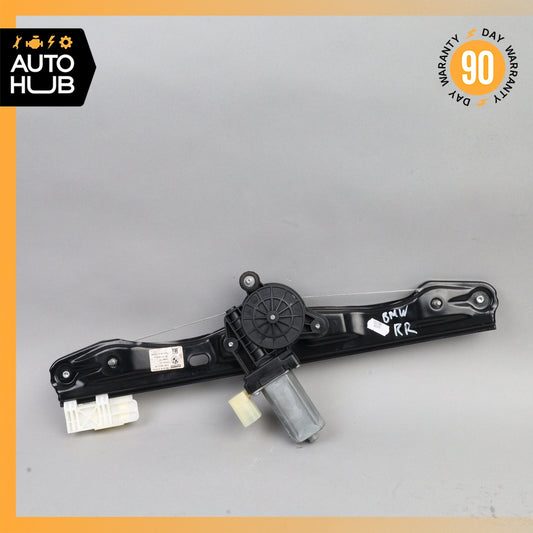 12-18 BMW F30 320i 328i 335i Rear Right Passenger Side Window Regulator OEM - photo 1