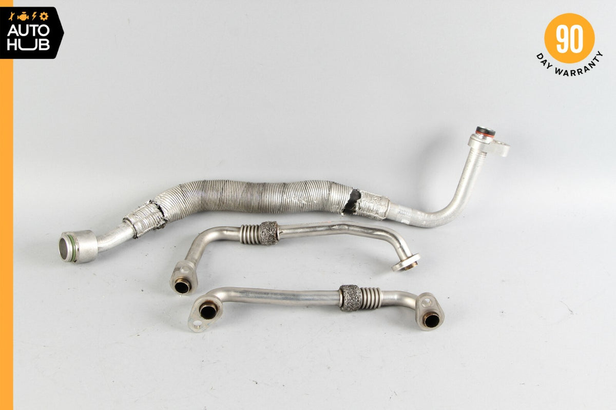 07-11 Mercedes W164 ML63 AMG AC A/C Air Conditioning Line Pipe Hose Set of 3 OEM - photo 1