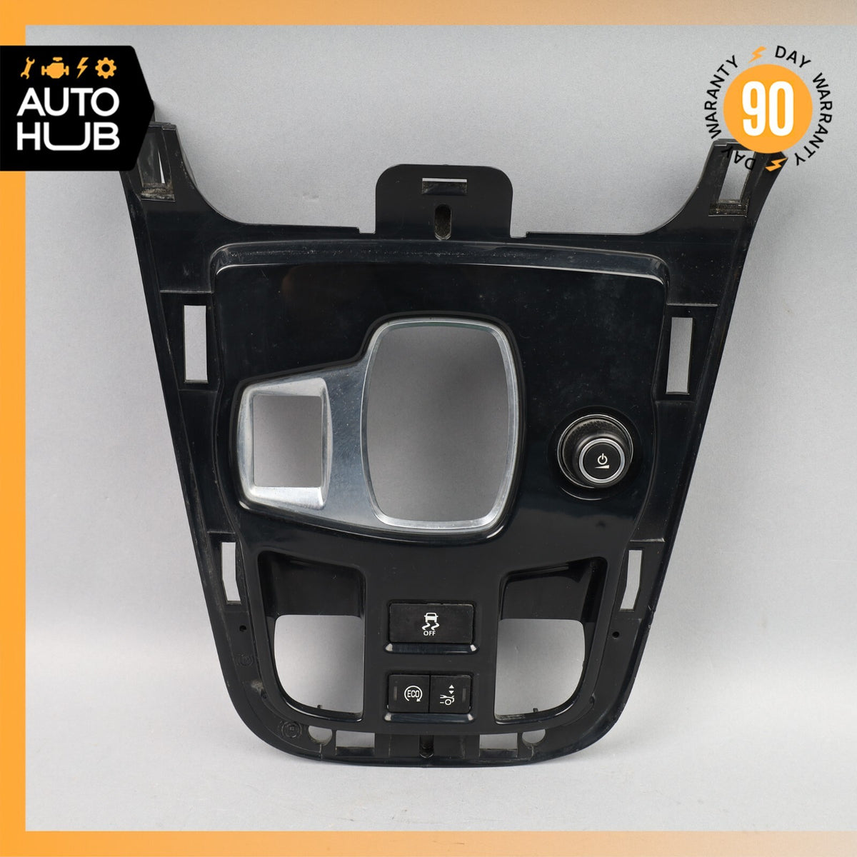 14-24 Jaguar X152 F-Type Center Console Gear Shifter Bezel Piano Black OEM - photo 1
