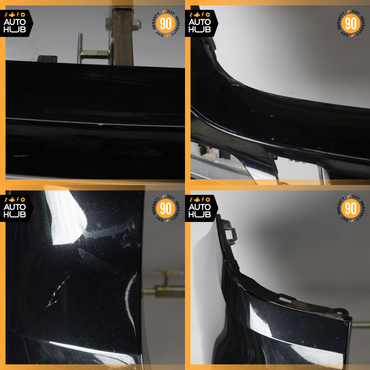 14-18 BMW F15 X5 Rear Bumper Cover Panel Assembly Black OEM - photo 17