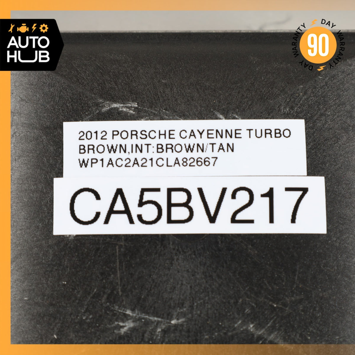 Porsche Cayenne 958 Turbo Rear Bumper Blind Spot Distance Sensor Module OEM - photo 7