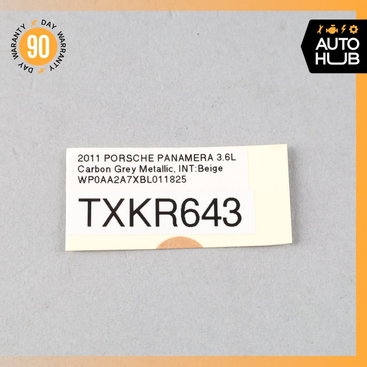 11-16 Porsche Panamera 970 Left Driver Side Coolant Return Hose Line OEM - photo 8