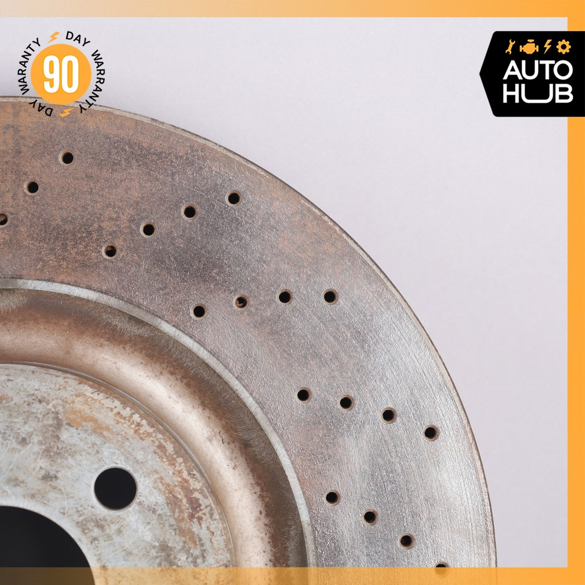 Mercedes R230 SL55 SL65 AMG SL600 CL550 Front Brake Rotors 2304210712 OEM 76k - photo 10