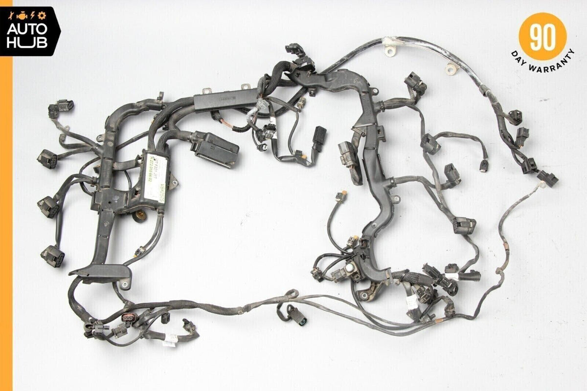 07-11 Mercedes W221 S550 CL550 M273 5.5L RWD Engine Motor Cable Wire Harness OEM - photo 1