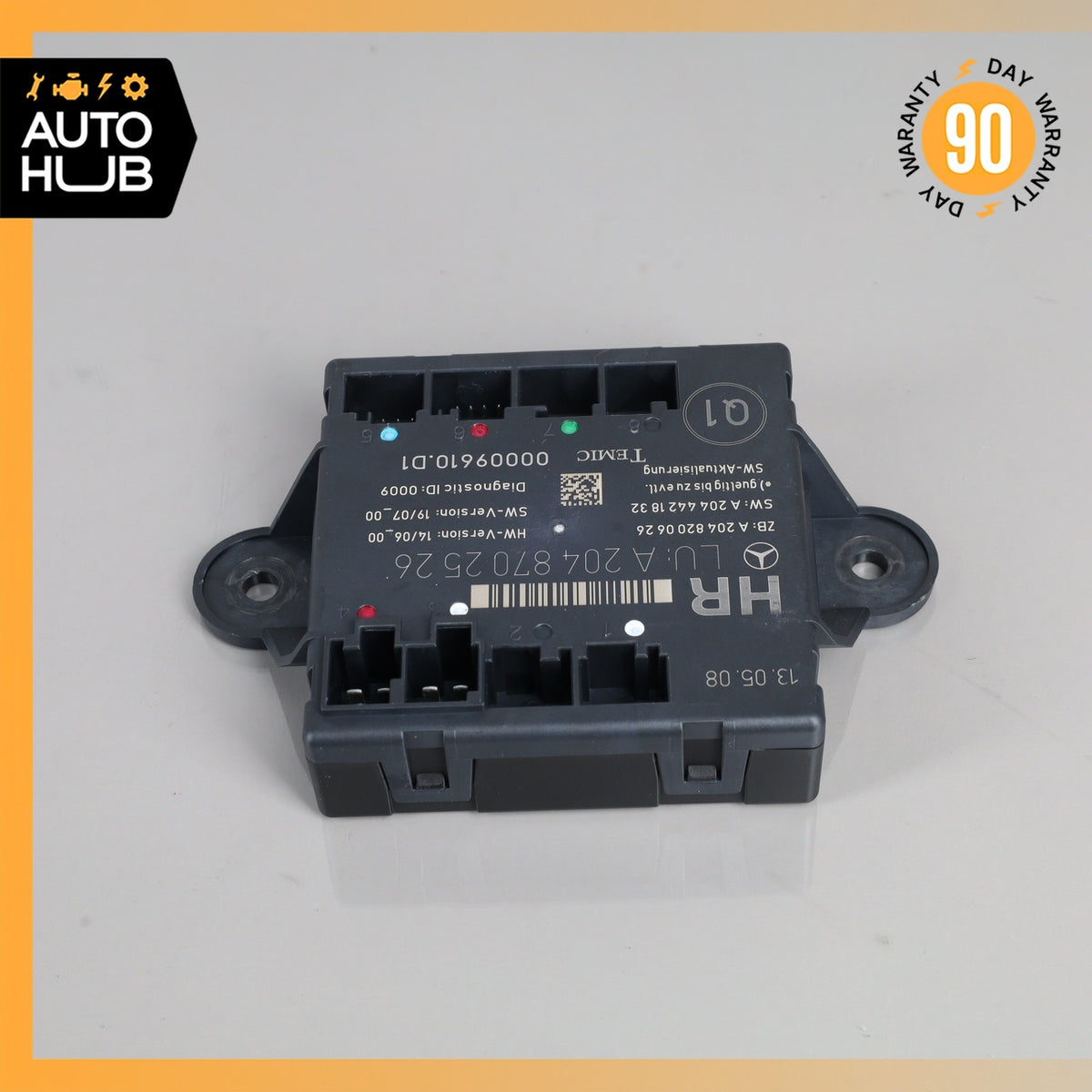 08-18 Mercedes W204 C63 C300 SLK350 Front Left Side Door Control Module OEM - photo 3