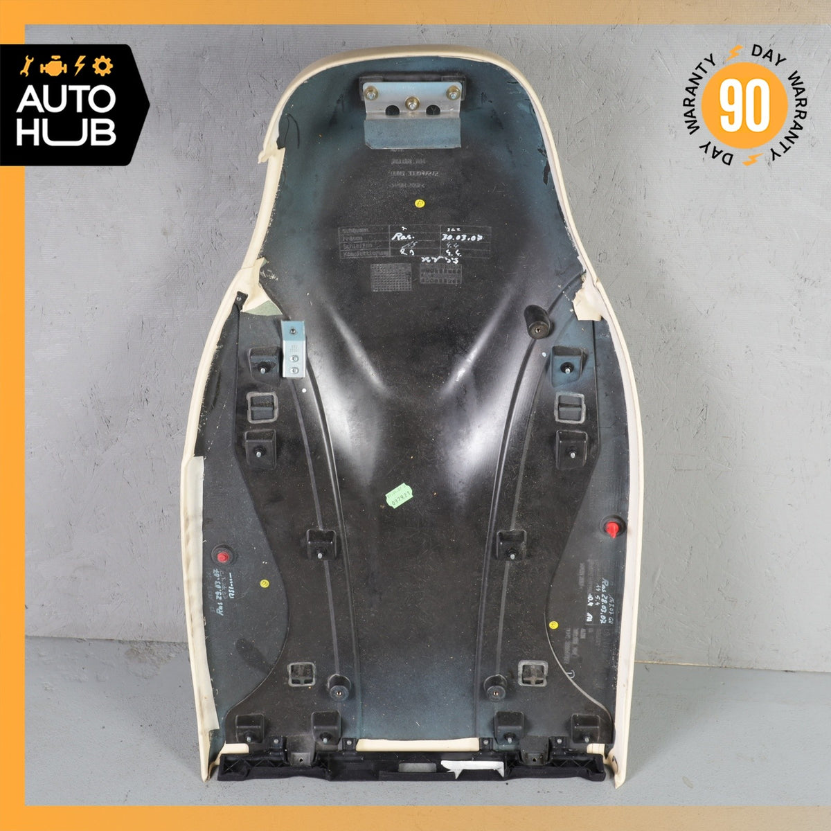 07-11 Bentley Continental GTC GT Seat Back Cover Panel Front Right Side OEM 40k - photo 12