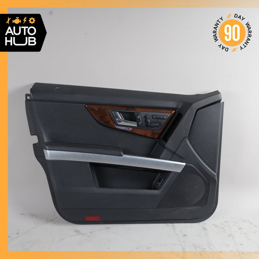 10-15 Mercedes X204 GLK350 GLK250 Front Left Side Interior Door Panel Black OEM - photo 1