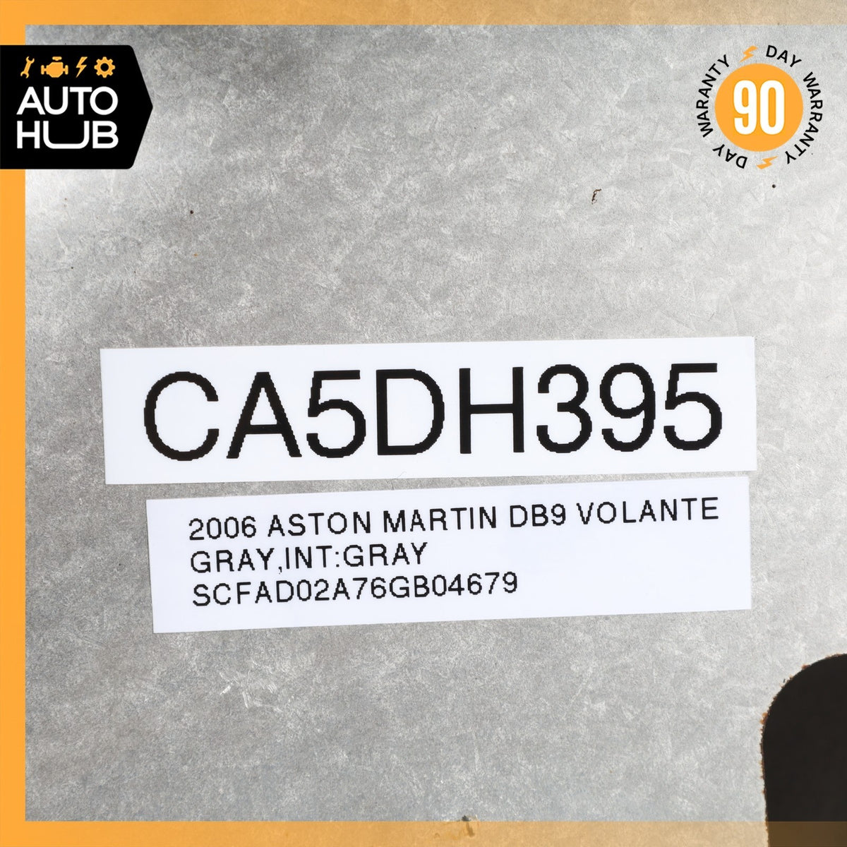 Aston Martin DB9 Left Exhaust Manifold Upper Heat Shield Panel 4G439A462AC OEM - photo 10