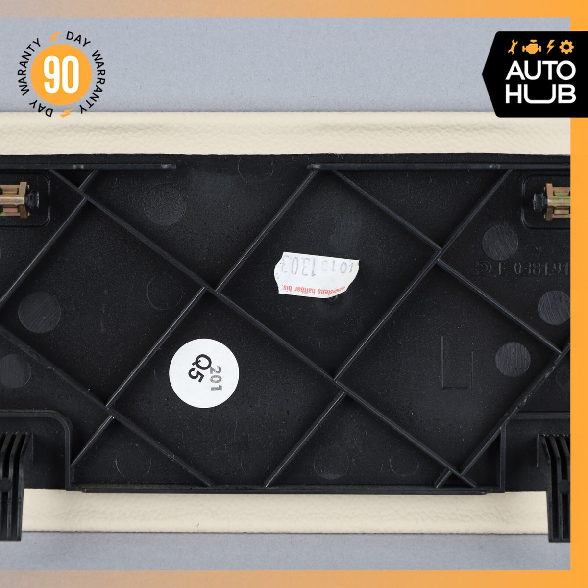 03-06 Mercedes R230 SL500 SL55 Storage Compartment Lid Cover Rear Left Side OEM - photo 7