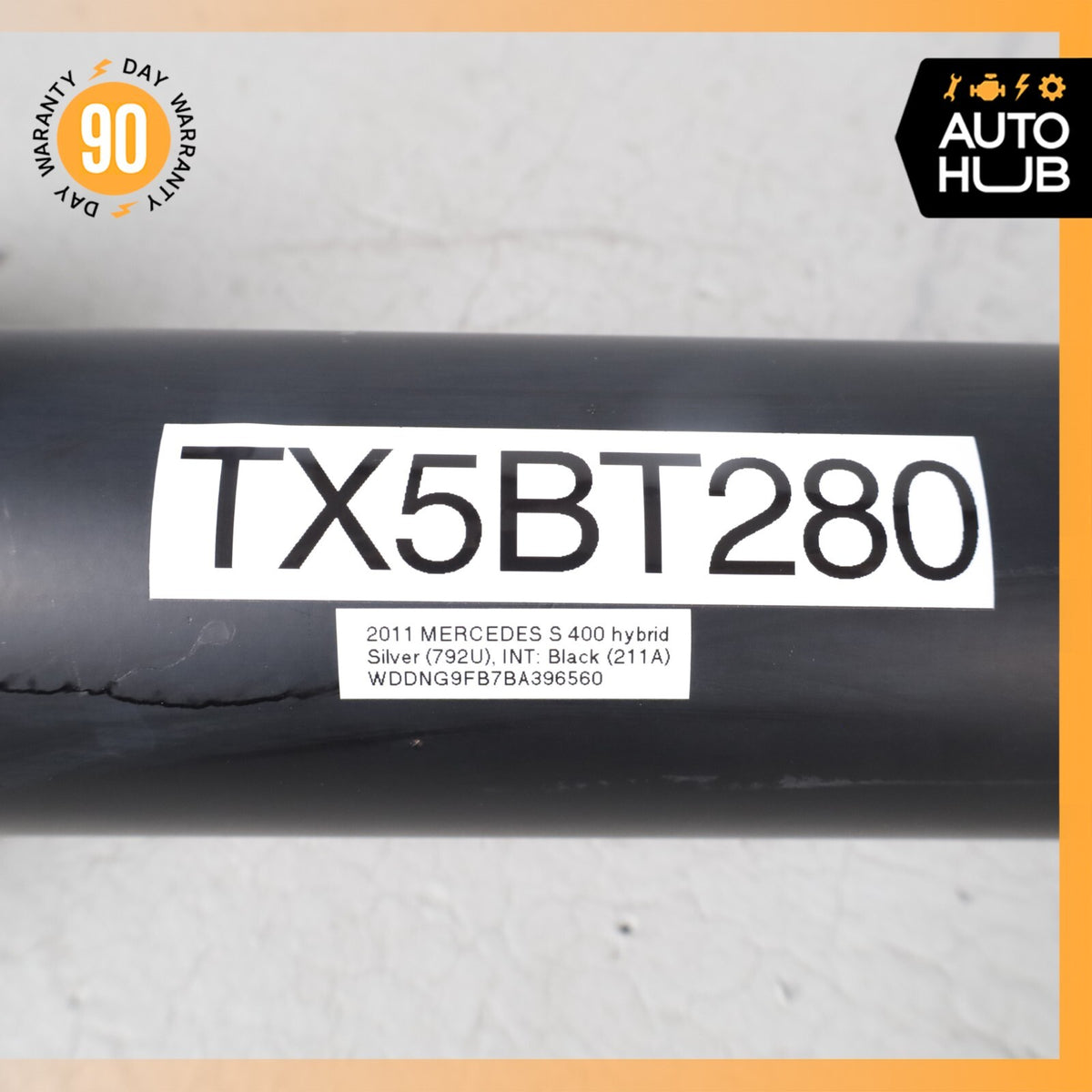 10-13 Mercedes W221 S400 Driveshaft Propeller Shaft 2214106116 OEM 77k - photo 11