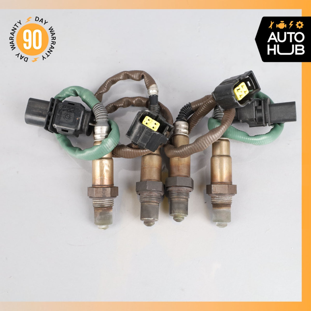 10-13 Mercedes W221 S400 Hybrid Oxygen O2 Sensor Lambda Set of 4 0035426918 OEM - photo 11