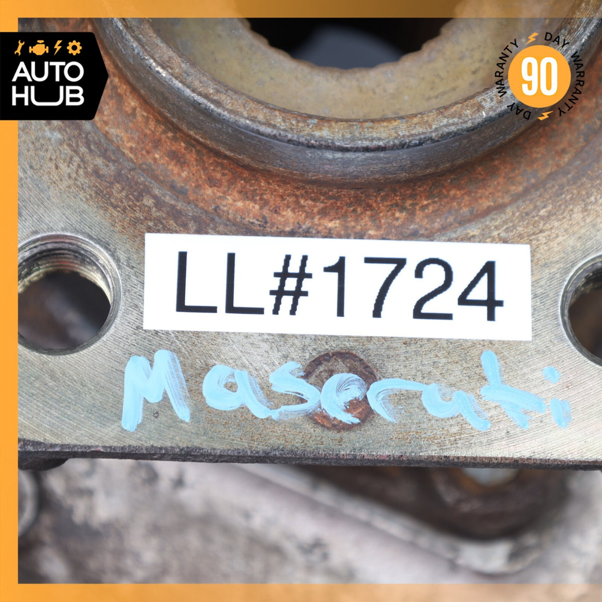 03-10 Maserati Quattroporte M139 Front Left Side Spindle Knuckle Hub OEM - photo 21