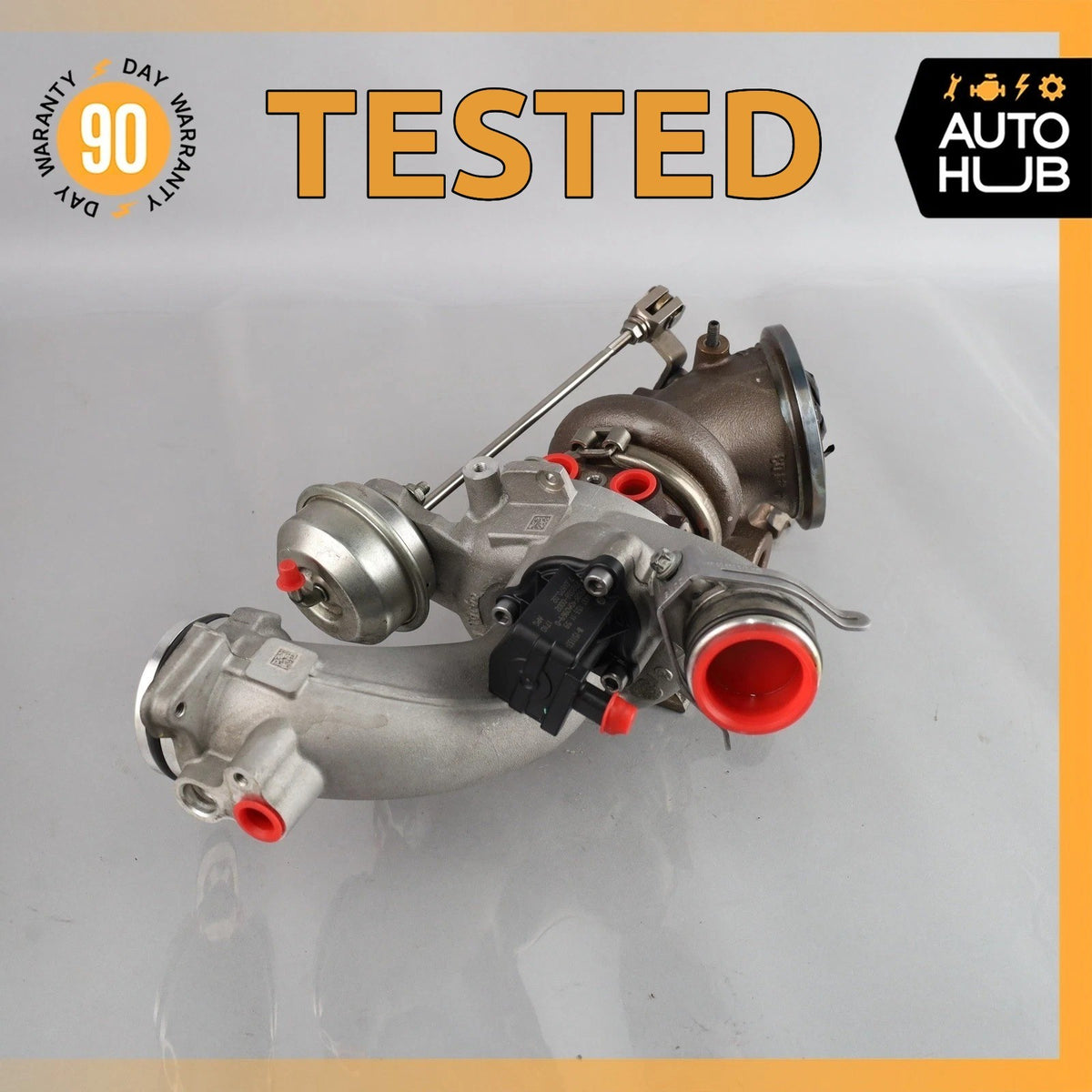 Mercedes W207 E400 CLS400 M276 Left Turbocharger Turbo Charger Manifold OEM - photo 1