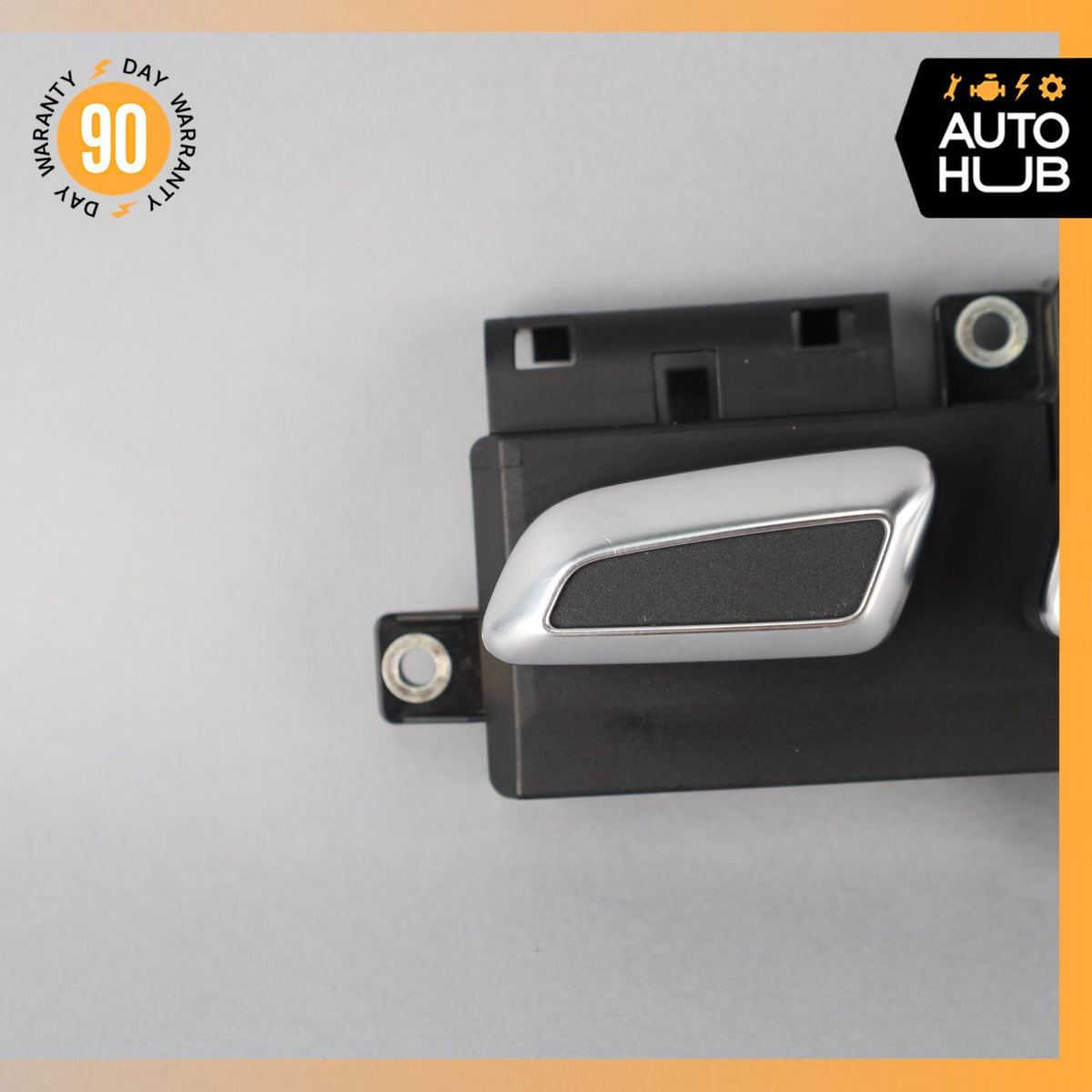 Audi S5 Front Left Side Power Seat Control Lumbar Switch Black OEM - photo 3
