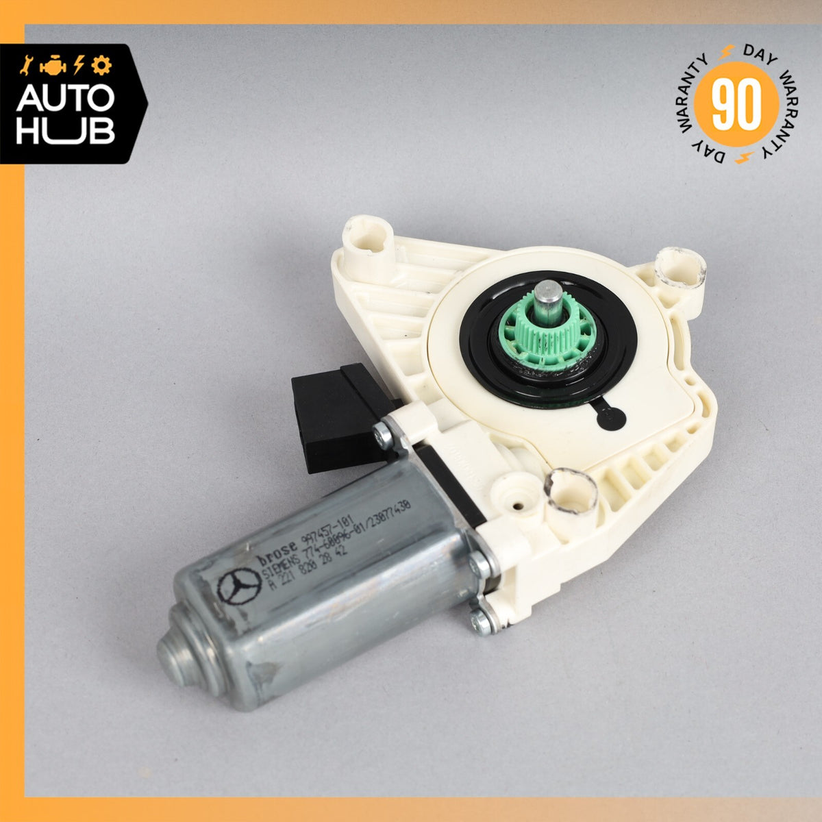 07-13 Mercedes W221 S63 S400 S600 Window Regulator Motor Front Right Side OEM - photo 1