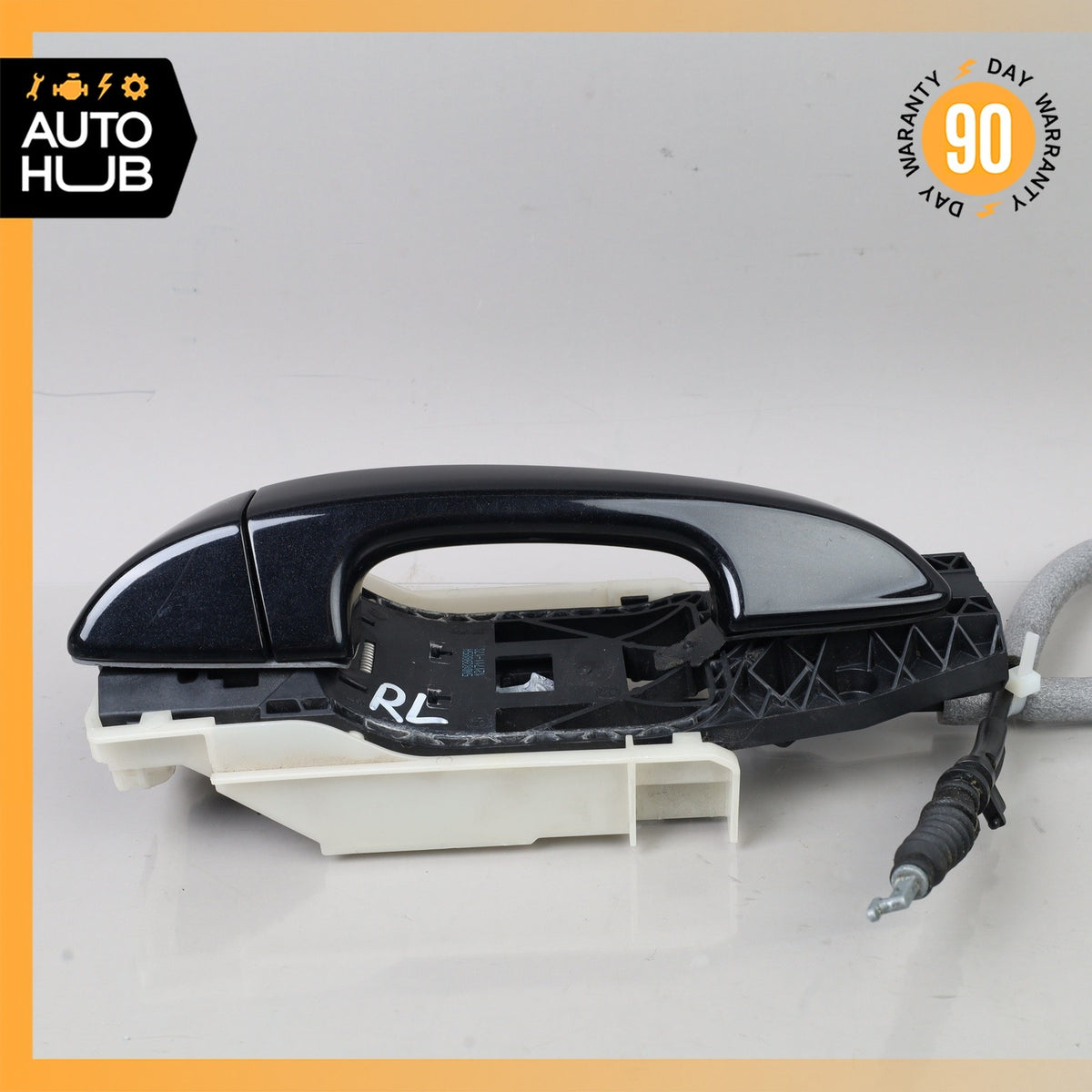 11-18 Porsche Cayenne 958 Rear Left Exterior Door Handle Black OEM - photo 4
