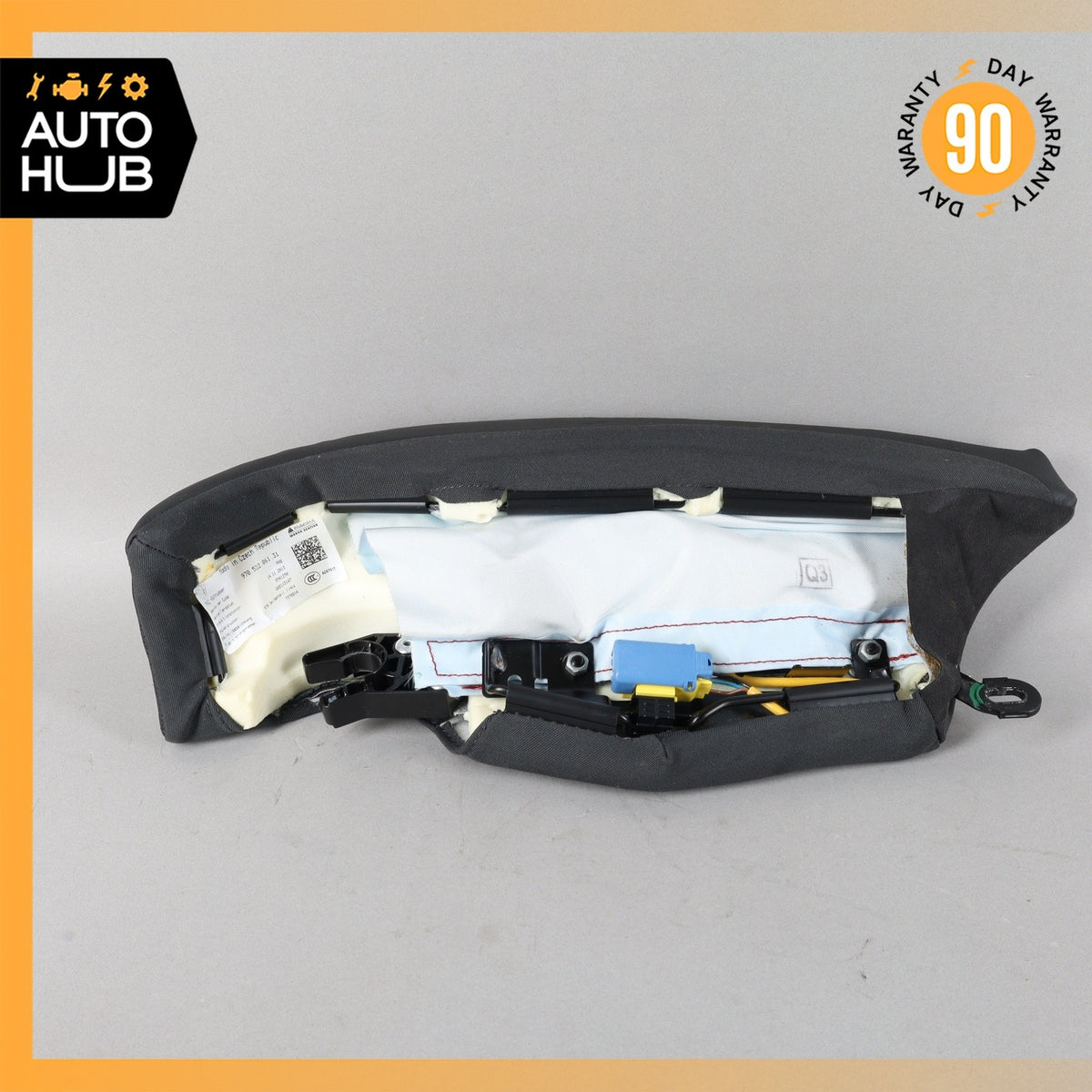 10-16 Porsche Panamera 970 Rear Left Driver Side Seat Airbag Black OEM - photo 11