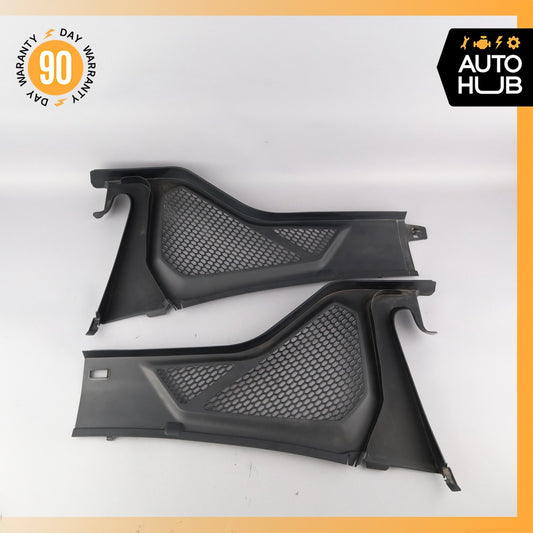 BMW F15 X5 X6 Windshield Washer Cowl Cover Panel Set 64319245594 OEM - photo 1