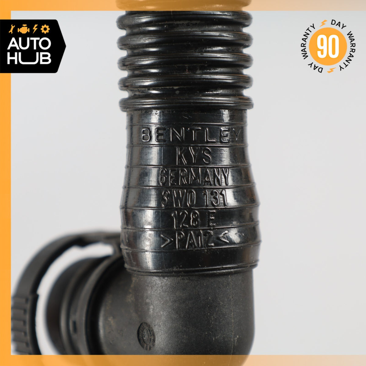 03-13 Bentley Continental GT Flying Spur Engine Motor Air Pump Hose Pipe OEM - photo 11