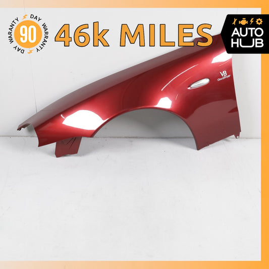 02-07 Maserati M138 GranSport Spyder GT Left Side Fender Assembly Red OEM 46k - photo 1