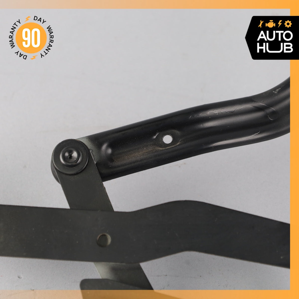 Mercedes W124 E320 Rear Trunk Lid Hinge Hinges Bracket Left and Right Set OEM - photo 13