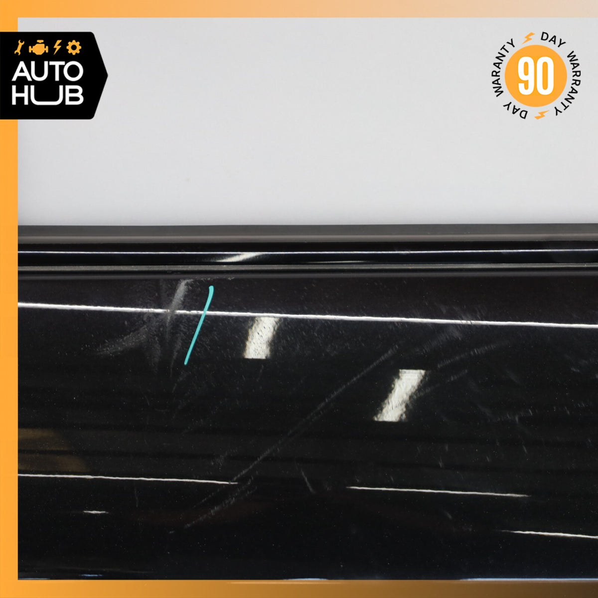 08-14 Maserati GranTurismo M145 Left Side Door Shell Frame Panel Black OEM 61k - photo 10