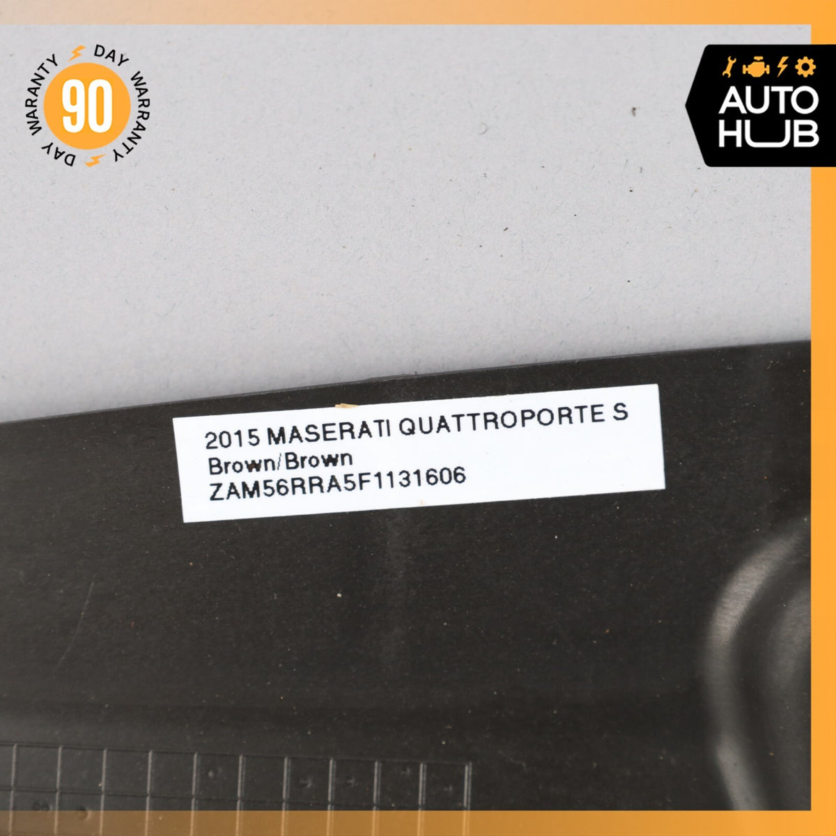 Maserati Quattroporte M156 S Front Radiator Air Duct Shield 670009288 OEM - photo 8